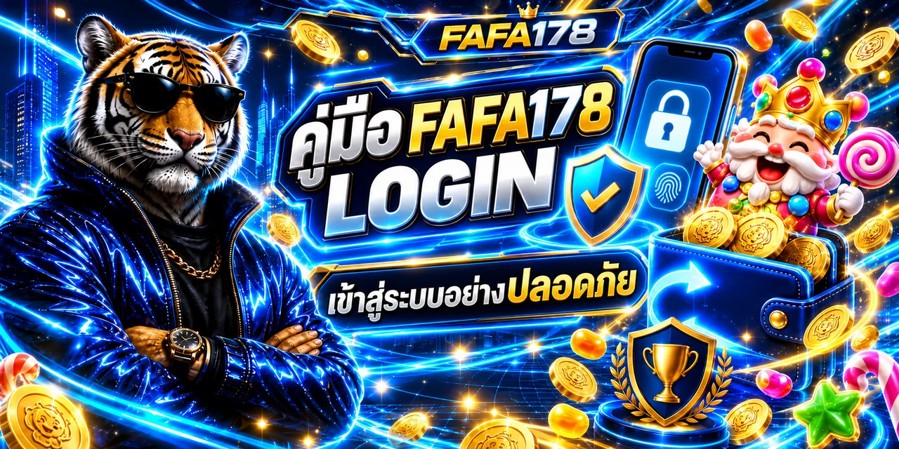 FAFA178 Login Guide | เข้าสู่ระบบอย่างปลอดภัย