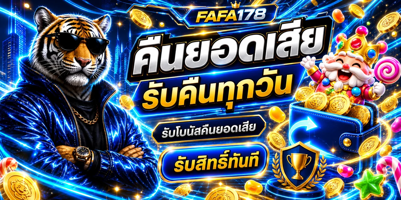 สล็อตออนไลน์ FAFA178 พร้อมตัวละครและโปรโมชั่น